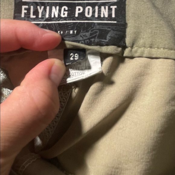 Flying Point Mens Utility Khaki Tan Shorts 28 - Picture 4 of 7